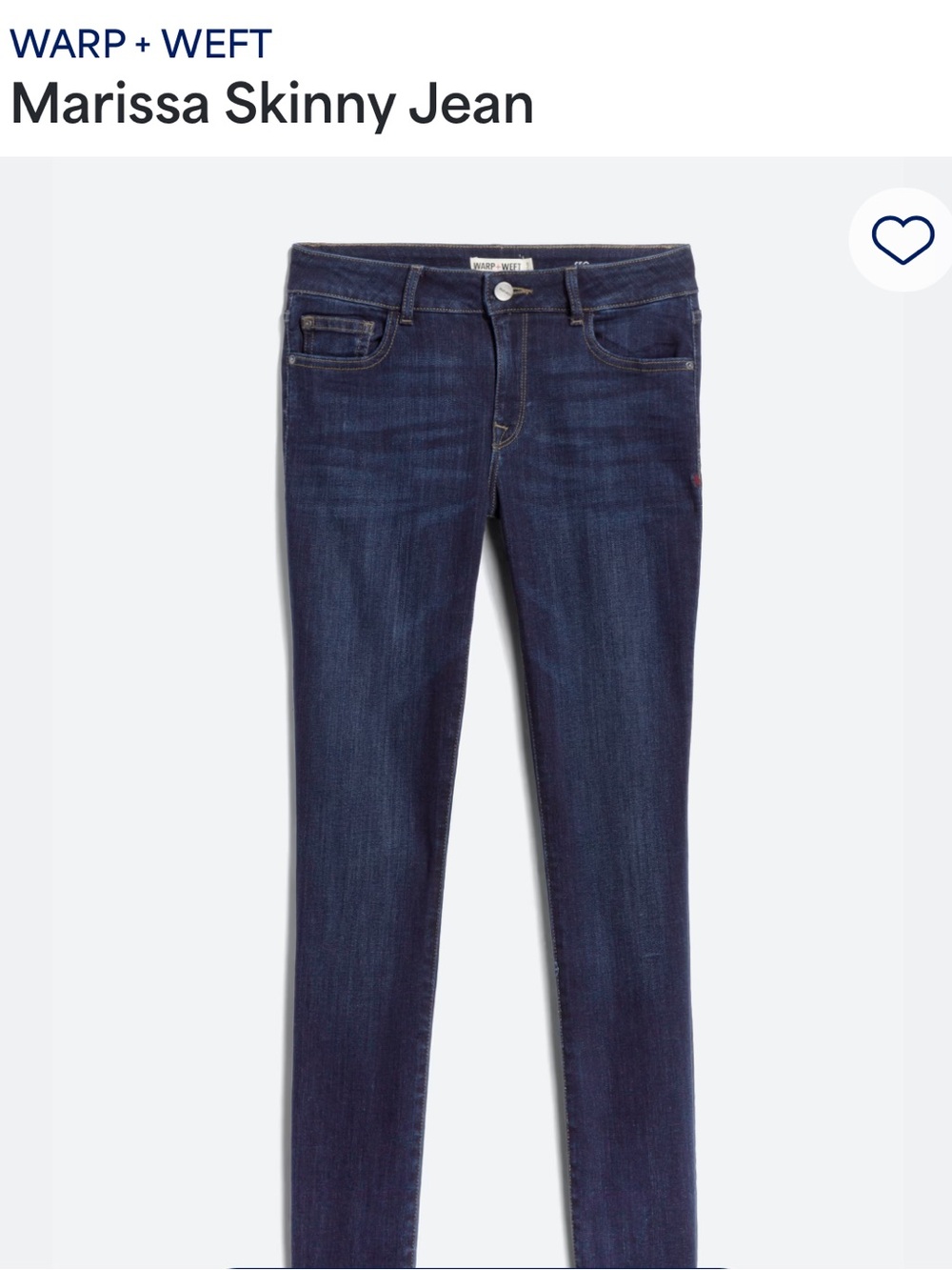 Warp + Weft Marissa Skinny Jeans